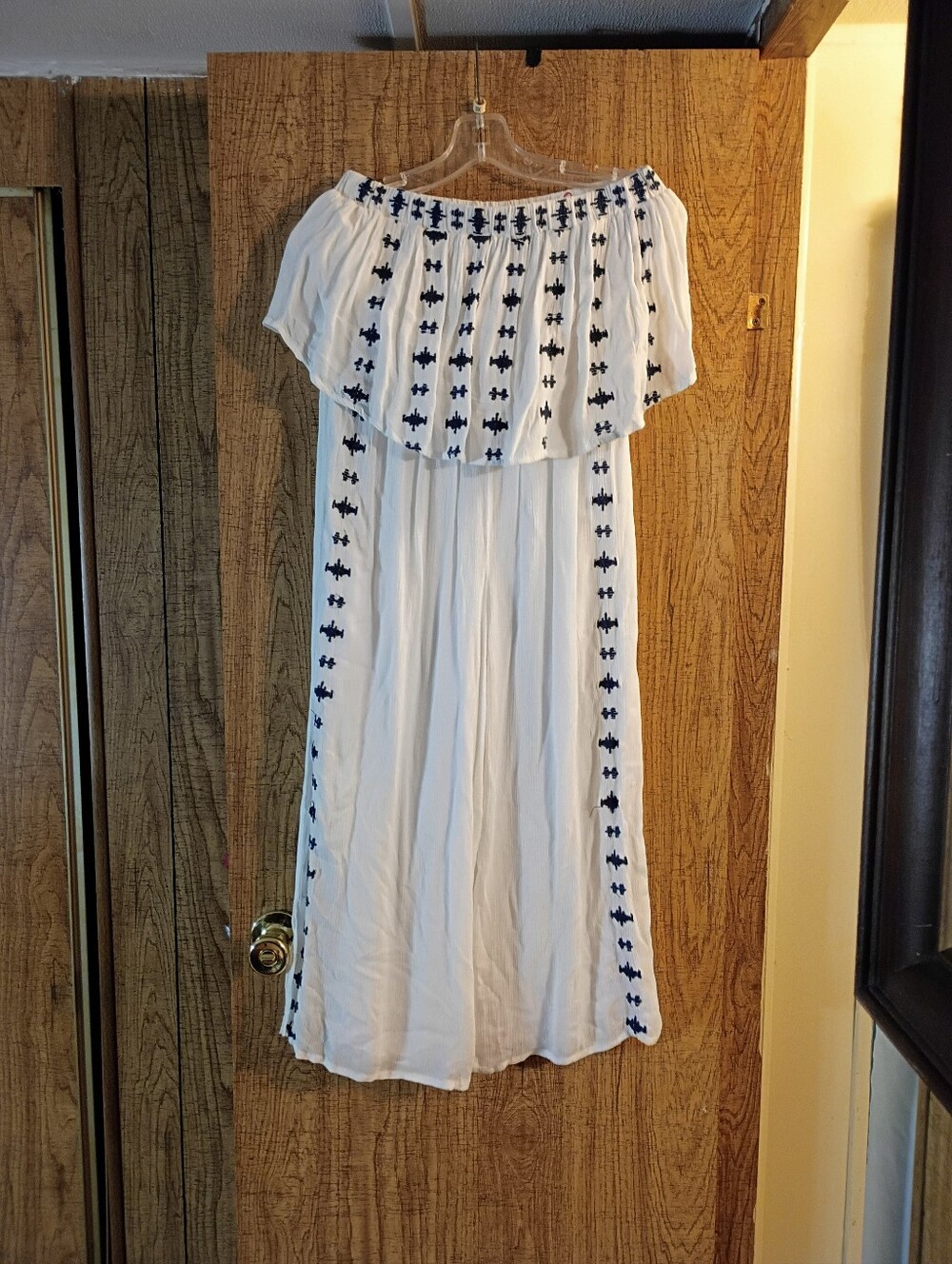 NWT Womens White Sincerely Jules One Piece Short Suit/Romper Size Medium